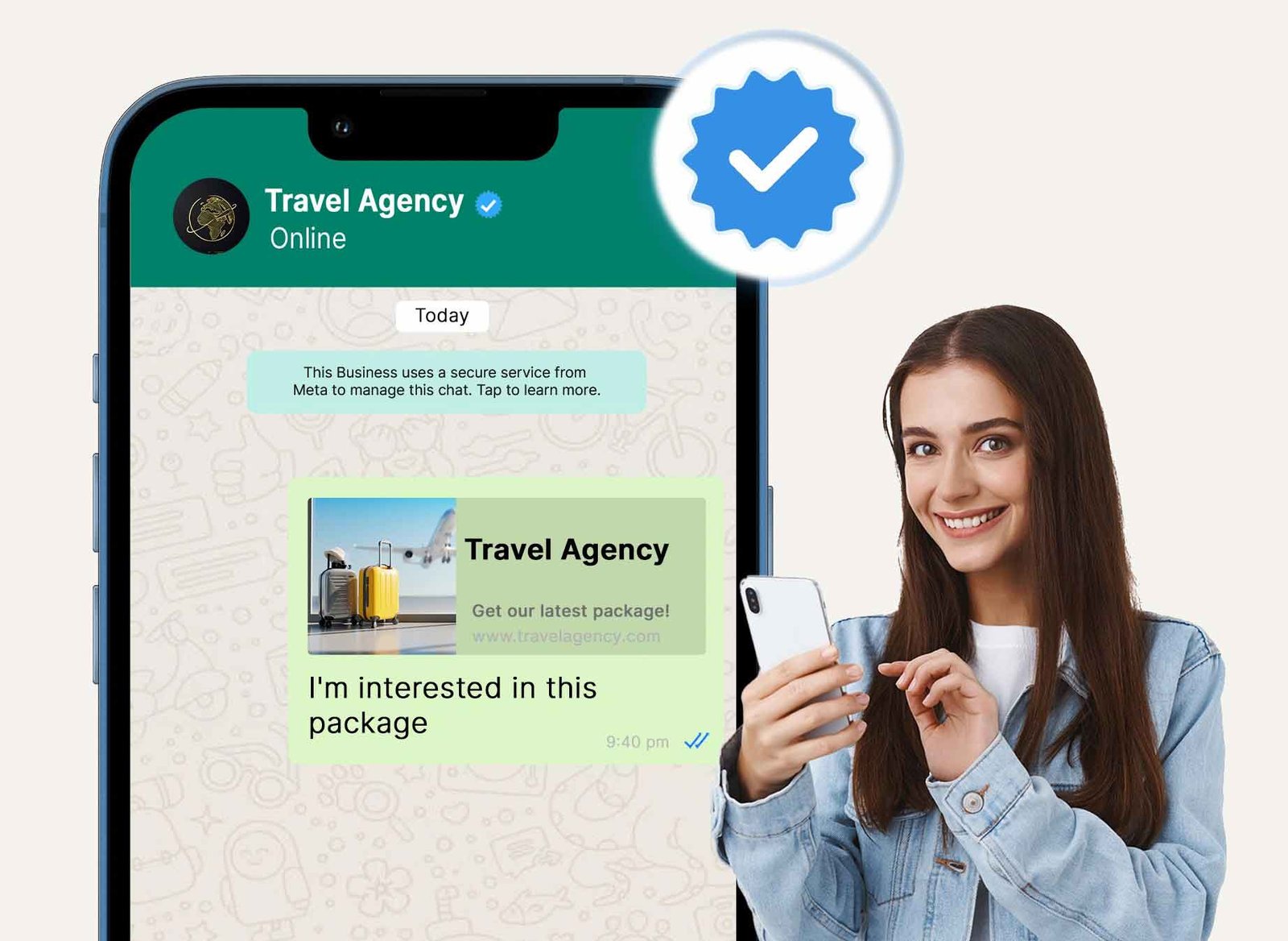 WhatsApp Blue Tick
    